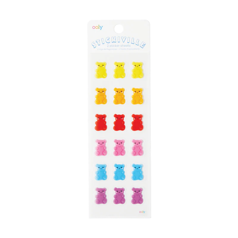 STICKIVILLE STICKERS: GUMMY BEARS