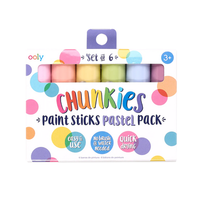 CHUNKIES PAINT STICKS - PASTEL SET OF 6