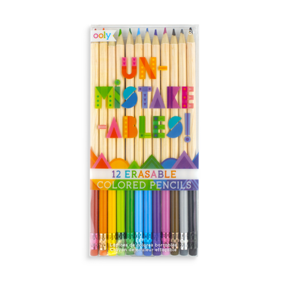 UNMISTAKEABLES ERASABLE COLORED PENCILS
