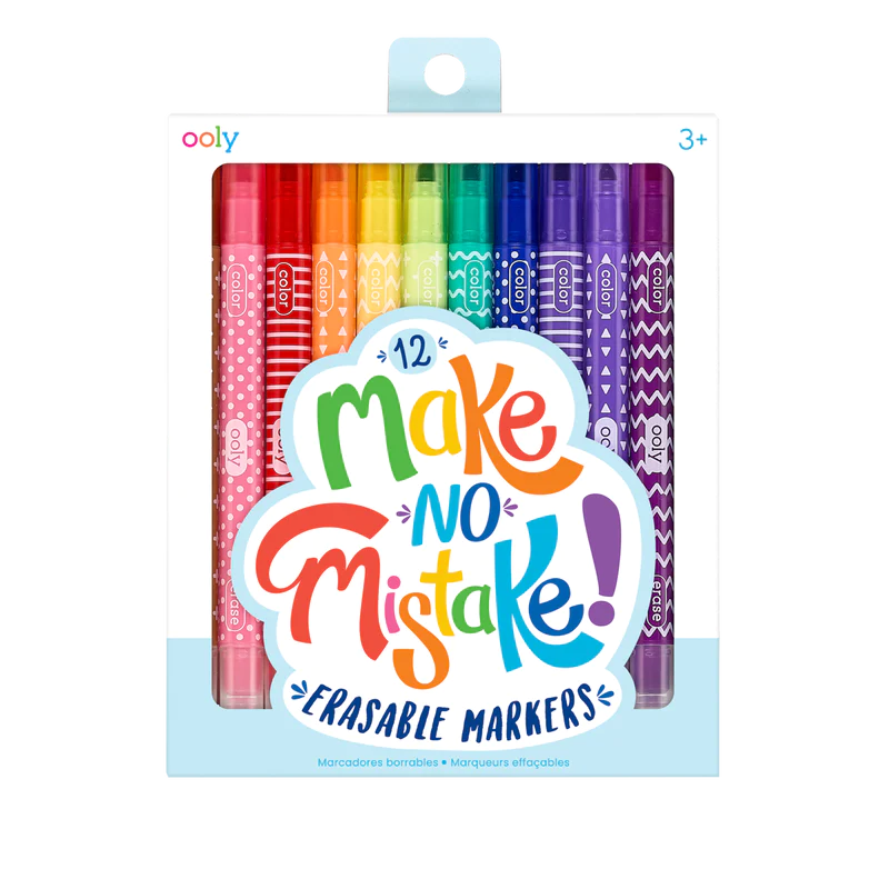 MAKE NO MISTAKE ERASABLE MARKERS