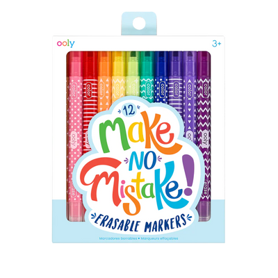 MAKE NO MISTAKE ERASABLE MARKERS