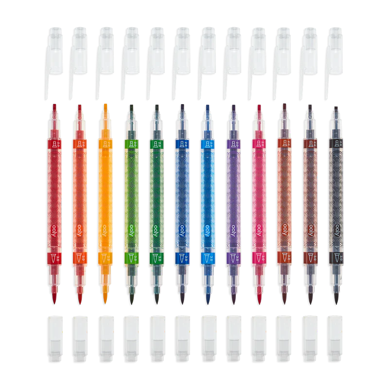 CALLIGRAPHY DUO DOUBLE ENDED MARKERS