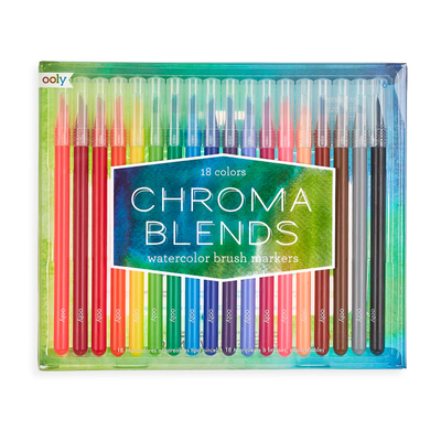 CHROMA BLENDS WATERCOLOR BRUSH MARKERS