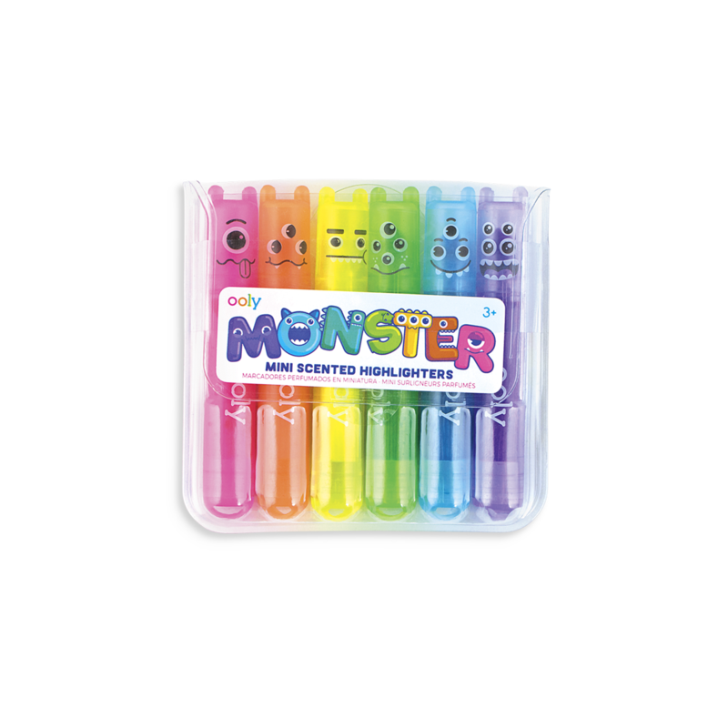 MINI MONSTER SCENTED MARKERS