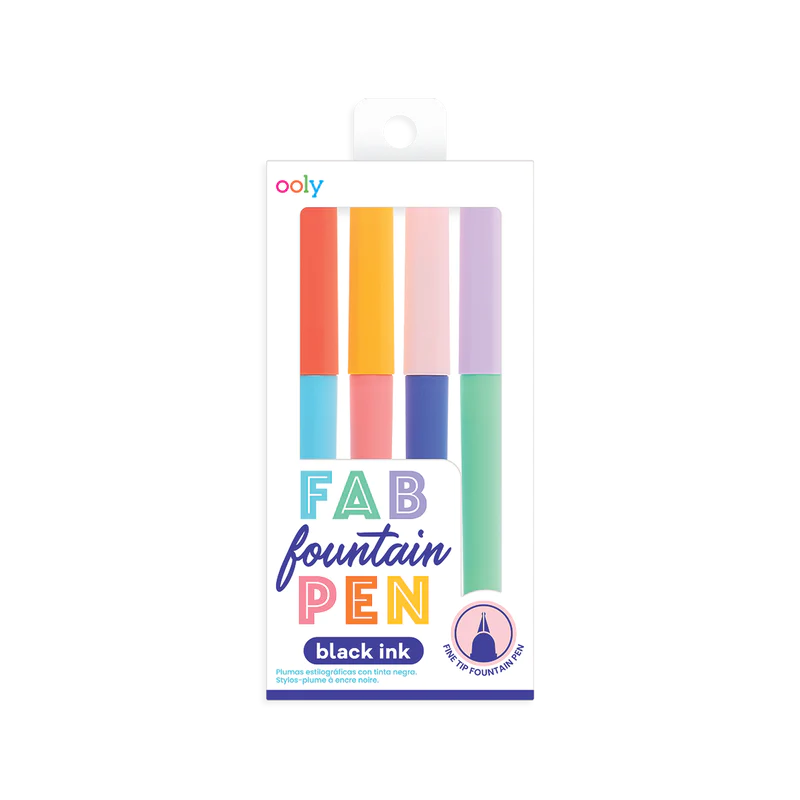 FAB FOUNTAIN PENS - SET OF 4