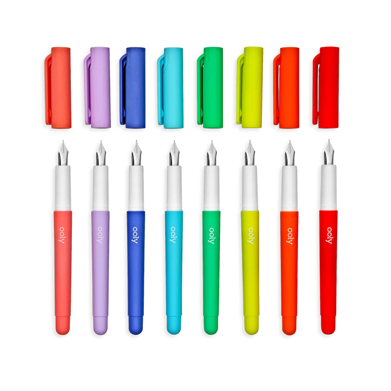 COLOR WRITE FOUNTAIN PENS