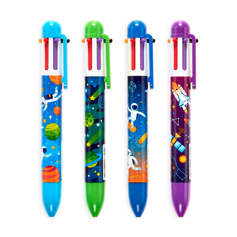 ASTRONAUT 6-CLICK MULTI COLOR PEN