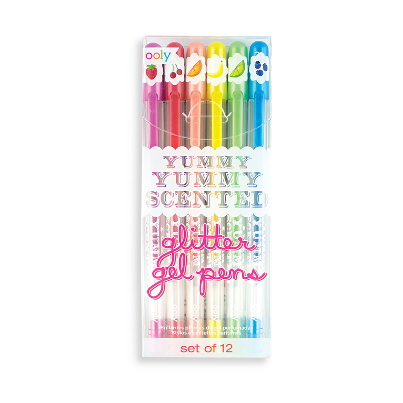 YUMMY YUMMY SCENTED GLITTER GEL PENS