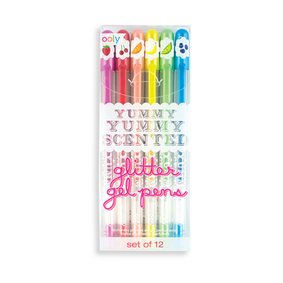 YUMMY YUMMY SCENTED GLITTER GEL PENS