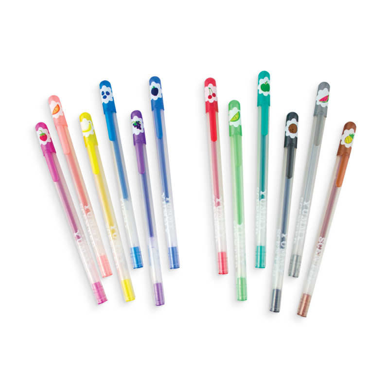 YUMMY YUMMY SCENTED GLITTER GEL PENS