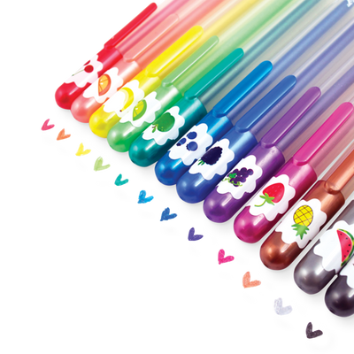 YUMMY YUMMY SCENTED GLITTER GEL PENS