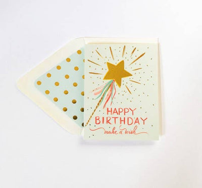 MAKE A WISH BIRTHDAY CARD