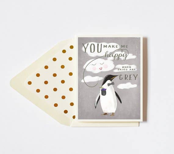 YOU MAKE ME HAPPY CARD