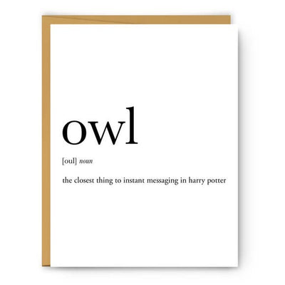 OWL CARD