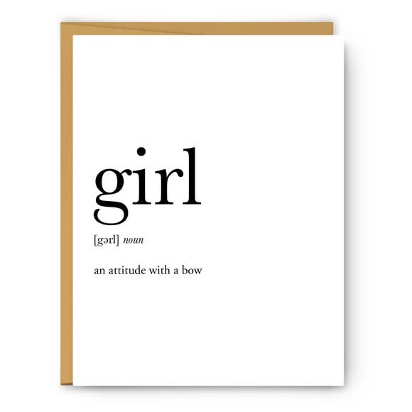 GIRL DEFINITION