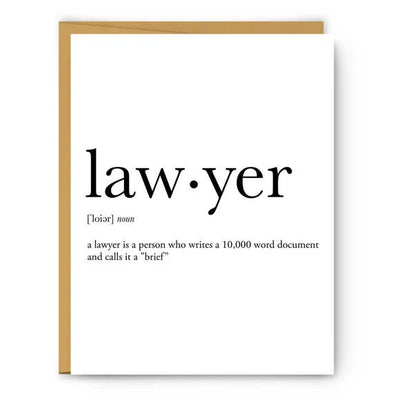 LAWYER CARD