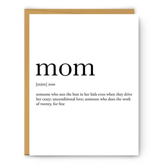 MOM CARD