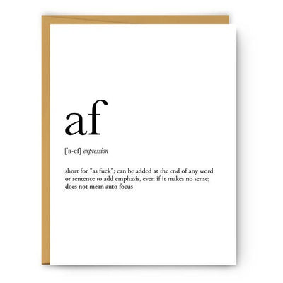 AF CARD