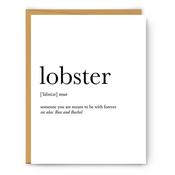 LOBSTER CARD