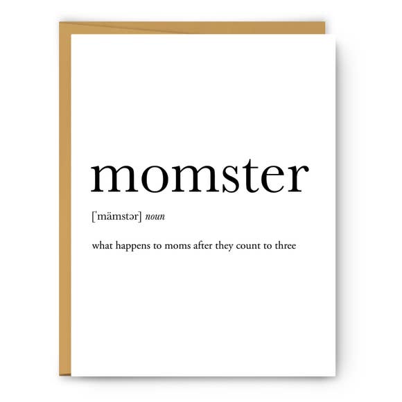 MOMSTER CARD
