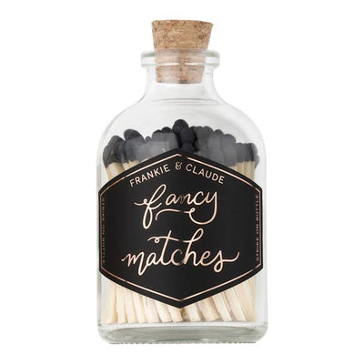 BLACK SMALL MATCH JAR