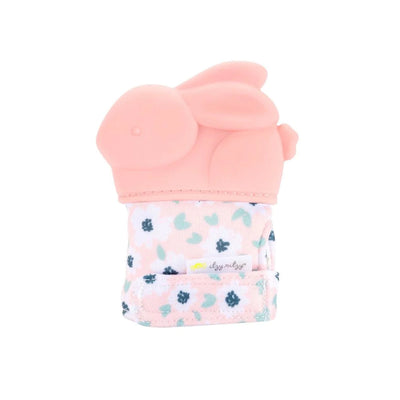 ITZY SILICONE TEETHING MITTS - BUNNY