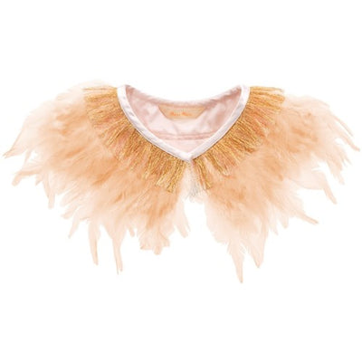 PEACH FEATHER COLLAR