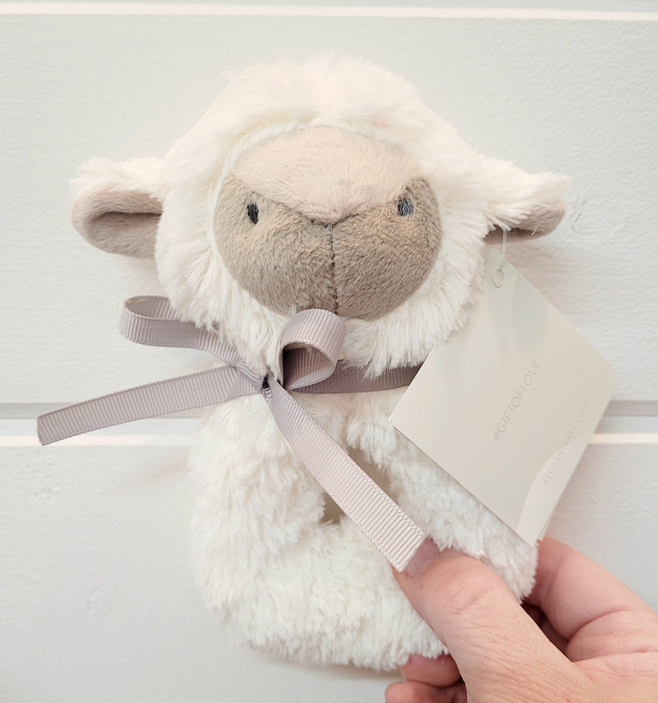 ELEGANT BABY PLUSH RATTLE