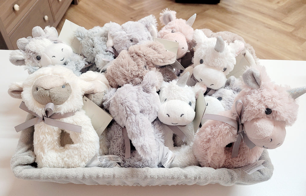 ELEGANT BABY PLUSH RATTLE