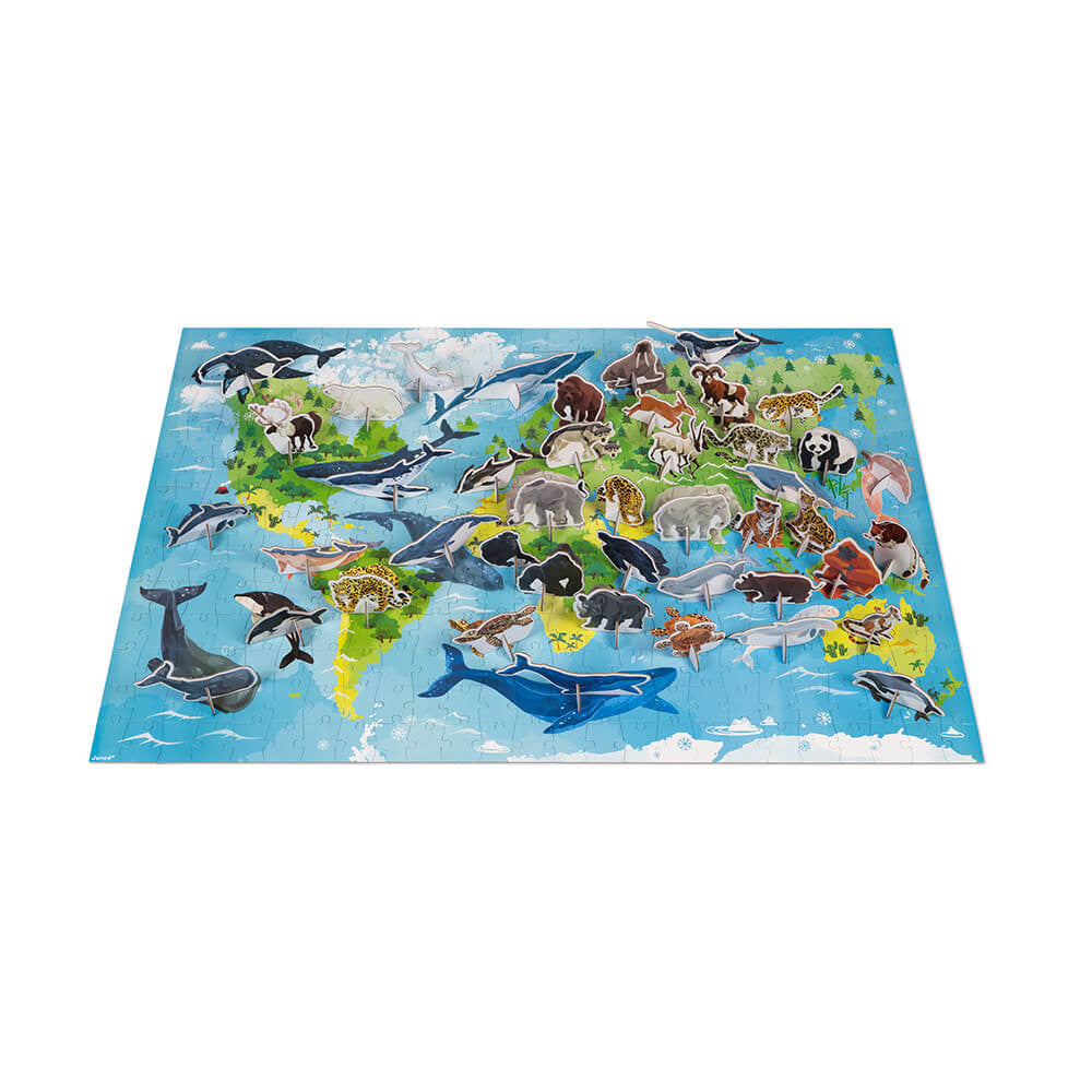 350-PIECE PRIORITY SPECIES EDUCATIONAL PUZZLE
