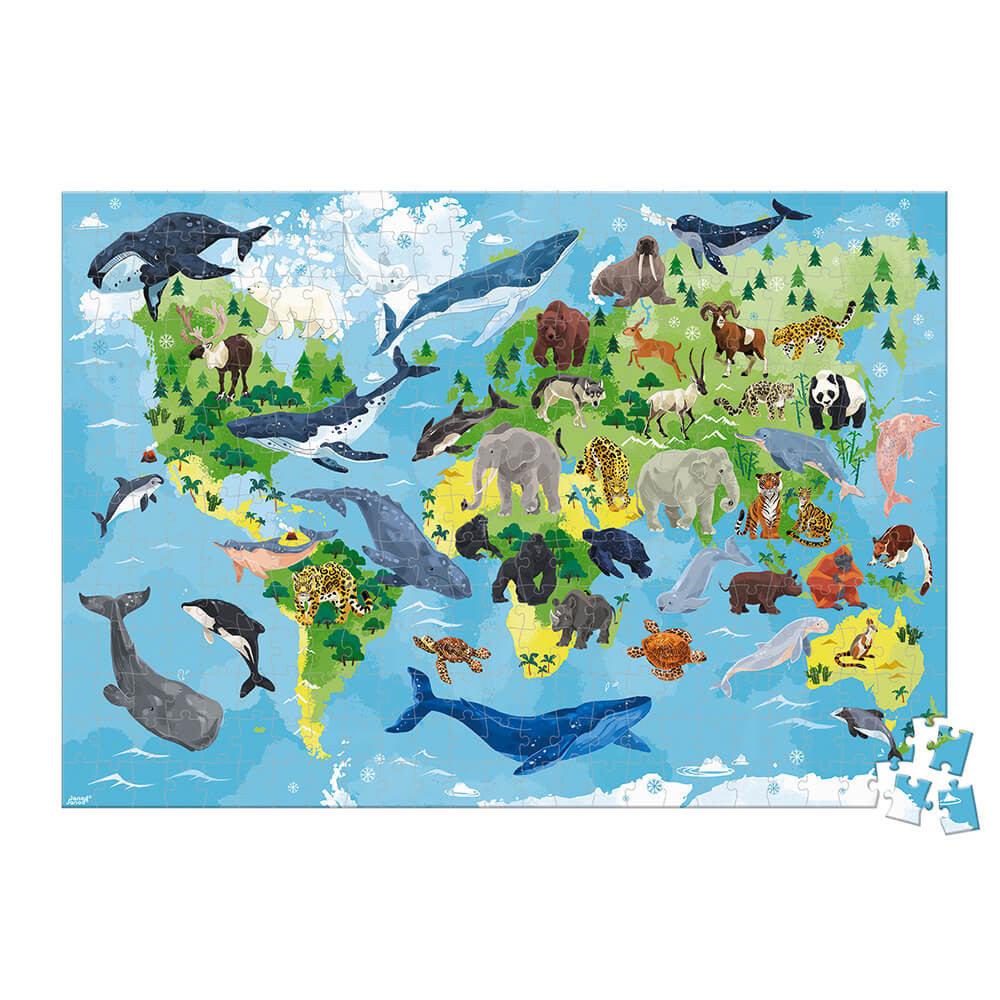 350-PIECE PRIORITY SPECIES EDUCATIONAL PUZZLE