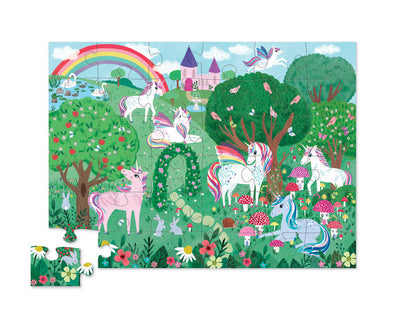 36 PIECE UNICORN DREAMS SHAPED PUZZLE