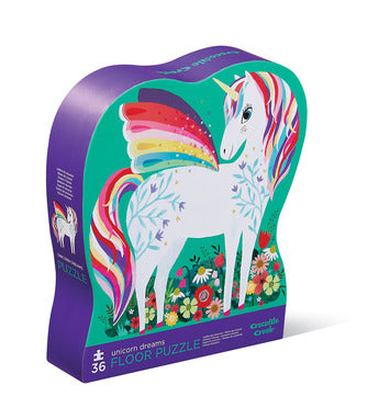 36 PIECE UNICORN DREAMS SHAPED PUZZLE