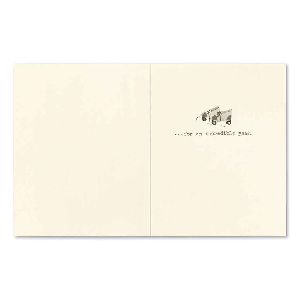 THREE-HUNDRED AND SIXTY-FIVE WISHES CARD