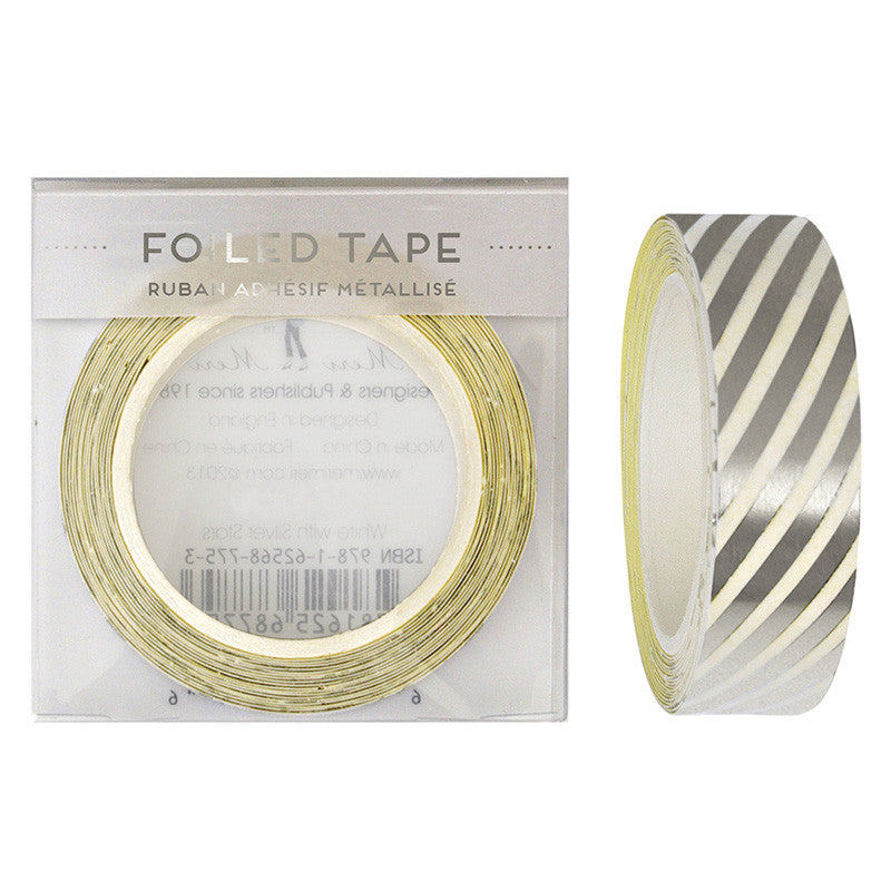 SILVER FOIL STRIPES TAPE