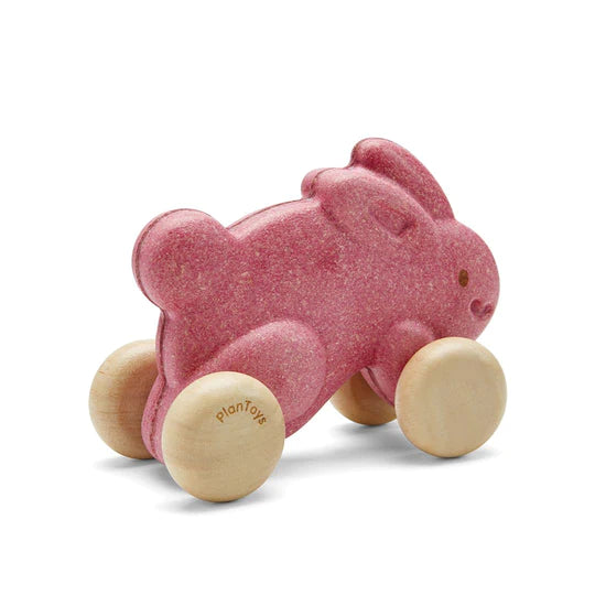 PUSH ALONG BUNNY - PINK