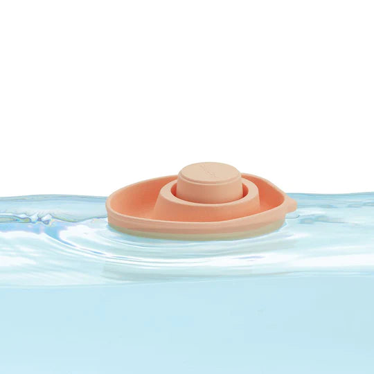 RUBBER CONVERTIBLE BOAT - PASTEL ORANGE