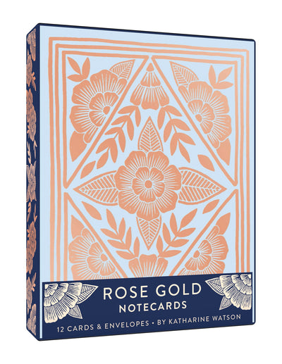 ROSE GOLD NOTECARDS