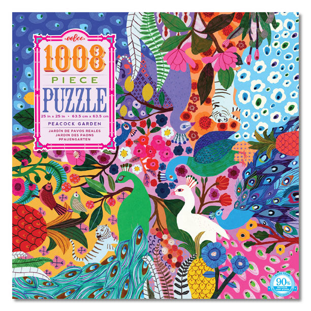 PEACOCK GARDEN 1000pc PUZZLE