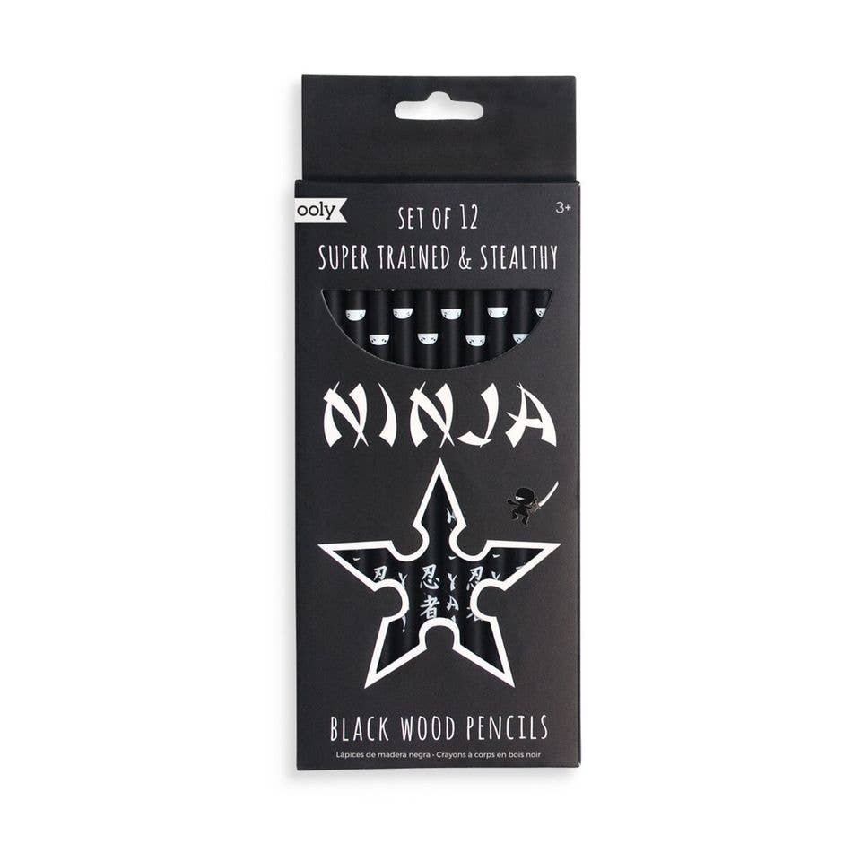 NINJA PENCILS - SET OF 12