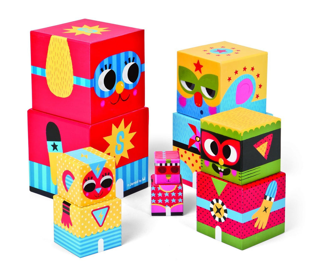 HEROES HOLOGRAM STACKING PYRAM