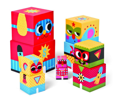 HEROES HOLOGRAM STACKING PYRAM