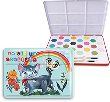 LARGE PAINTING SET "IN COLORS"