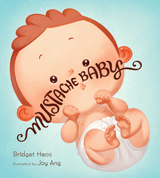 MUSTACHE BABY BOARD BOOK