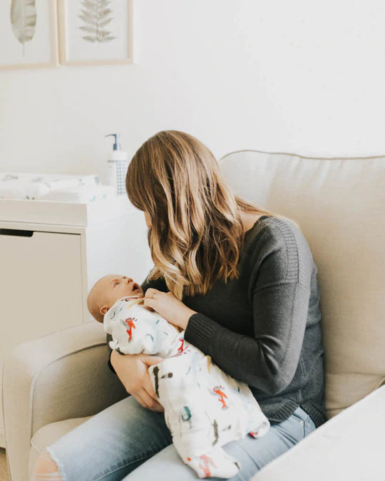 DELUXE MUSLIN SWADDLE BLANKET - AIR SHOW