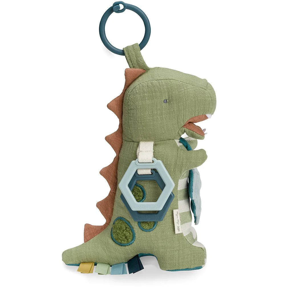 BESPOKE LINK & LOVE ACTIVITY PLUSH WITH TEETHER TOY