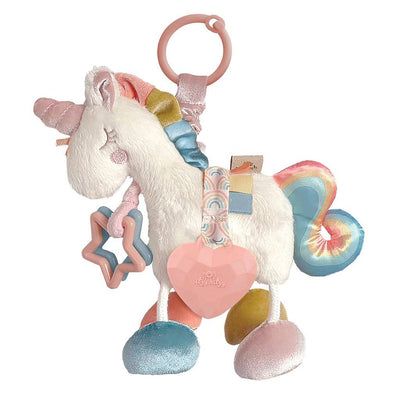 ITZY FRIENDS LINK & LOVE TEETHING TOY - UNICORN