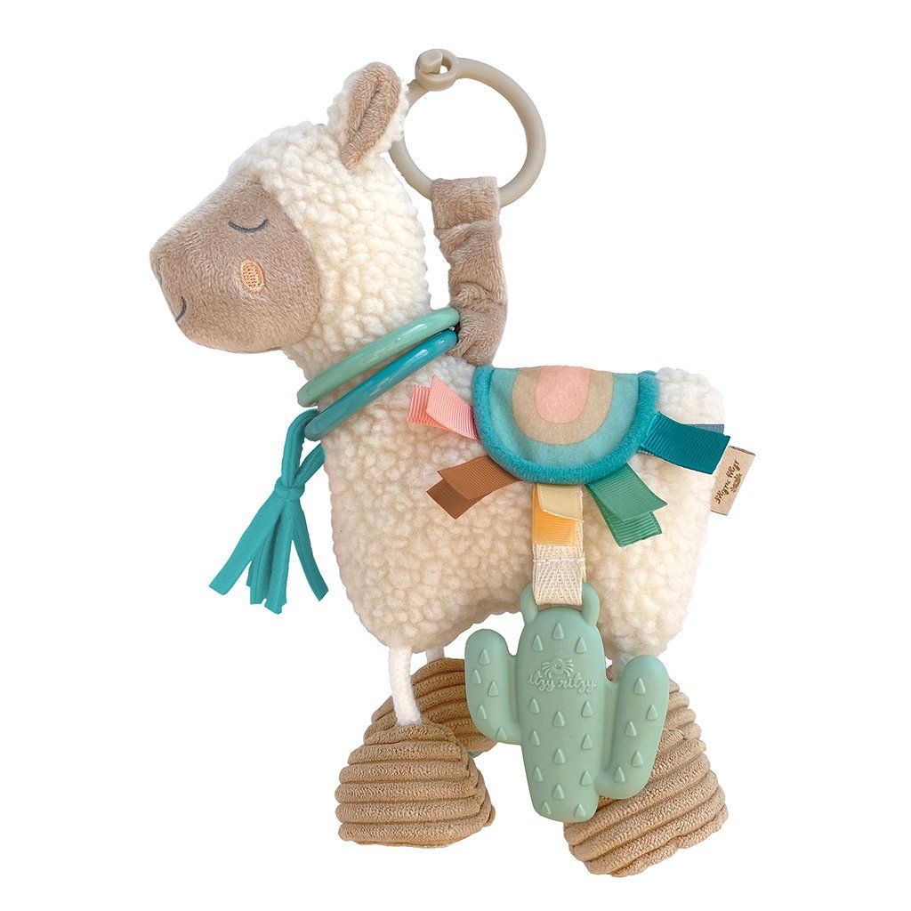 ITZY FRIENDS LINK & LOVE TEETHING TOY - LLAMA