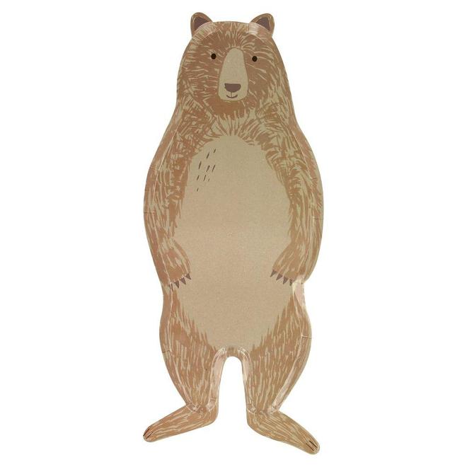 BROWN BEAR PLATES