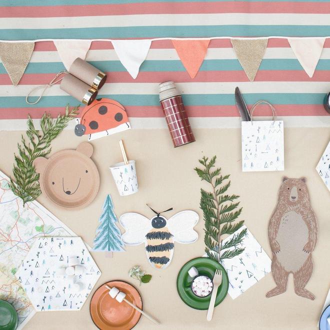 BROWN BEAR PLATES